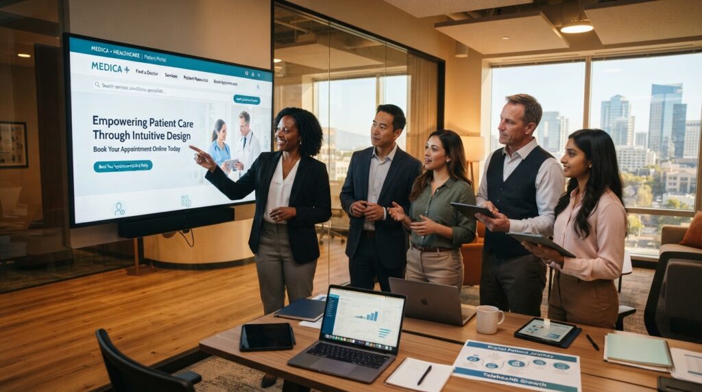 healthcare website structure healthcare website structure